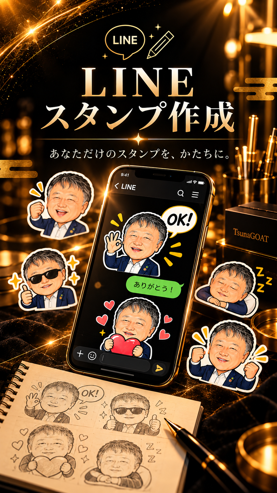 LINEスタンプ作成