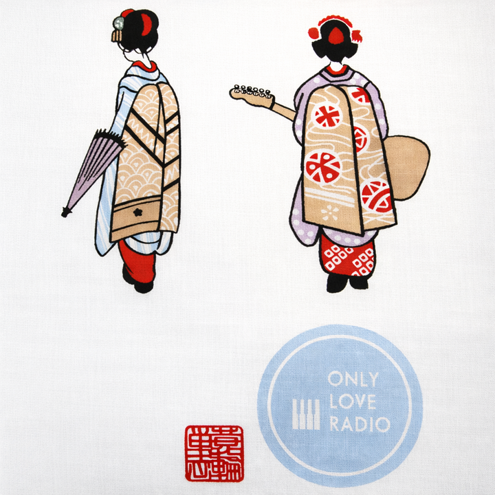 TsunaGod オリジナル商品　永楽屋細辻伊兵衛商店 ×蓑輪単志 × ONLYLOVERADIO 「MINOWA TENUGUI ～KYOROCK BAND～」