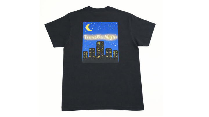 TsunaGa Night Tシャツ 縦型