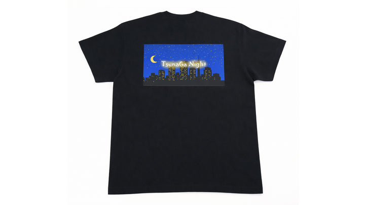 TsunaGa Night Tシャツ　横型