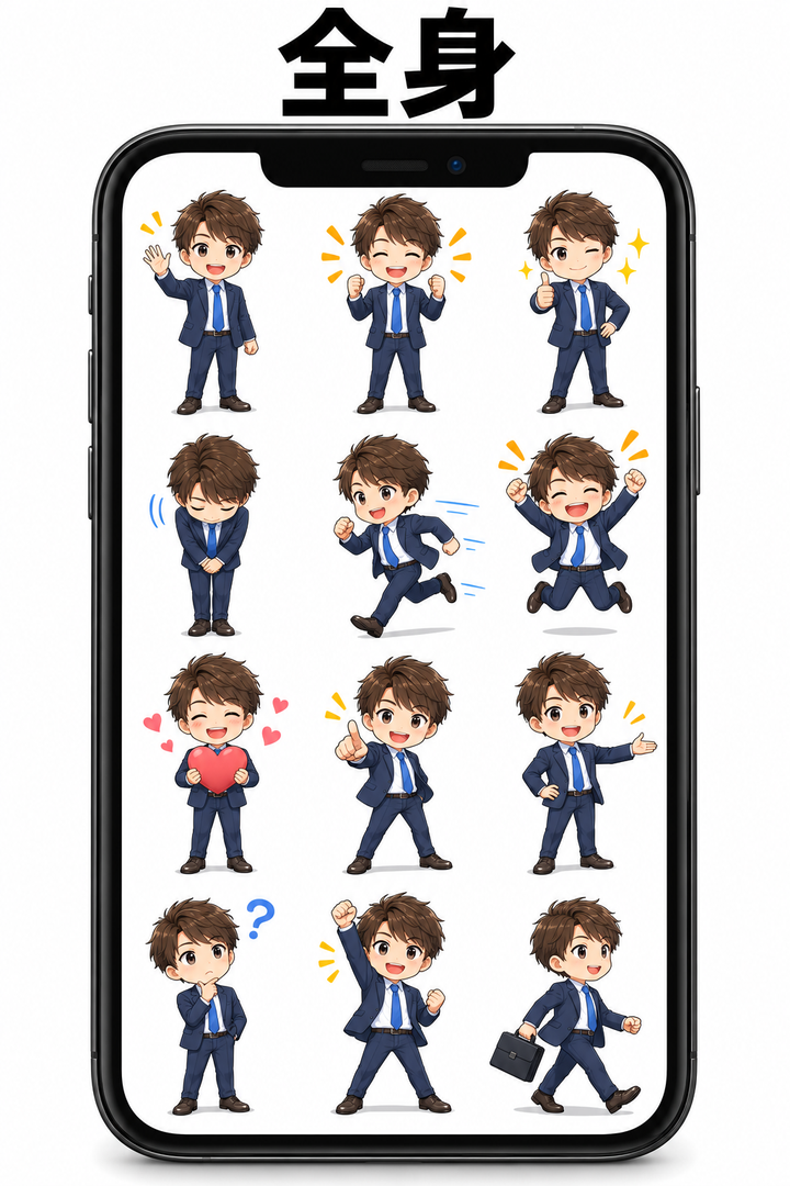 オリジナルLINEスタンプ     制作