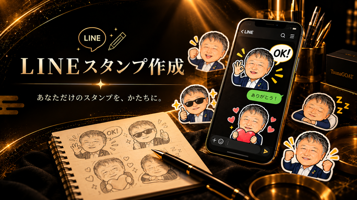 オリジナルLINEスタンプ     制作