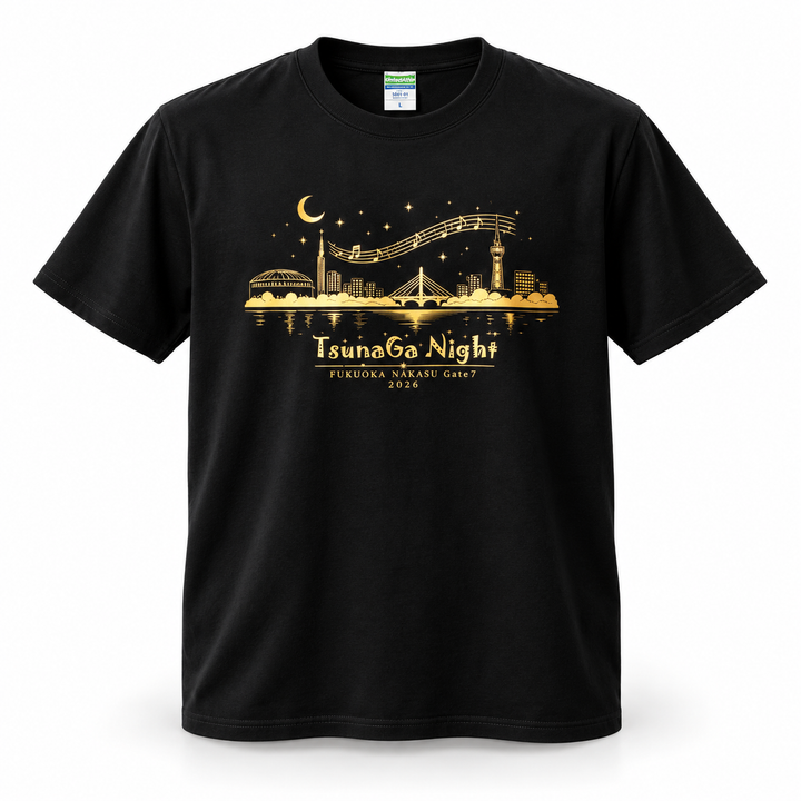 TsunaGa Night FUKUOKA NAKASU Gate'7 2026 オリジナルTシャツ
